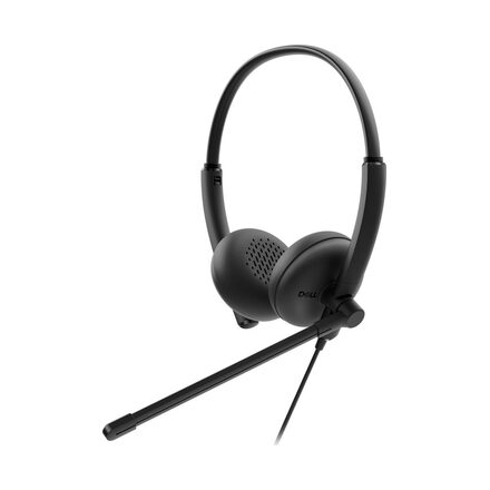 Headset Dell WH125 com Fio Preto