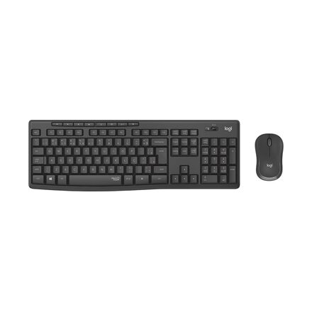 Kit Teclado e Mouse Logitech MK295 Preto sem fio