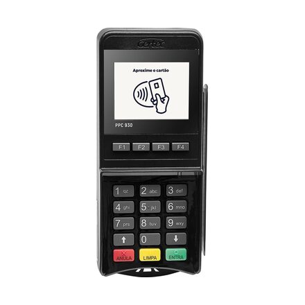 Pin Pad Gertec PPC930 Preto USB