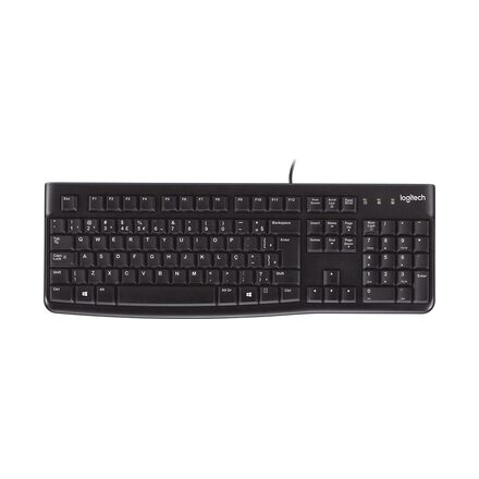 Teclado Logitech K120 Preto USB