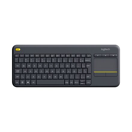 Teclado Logitech K400 Plus Preto sem fio 920